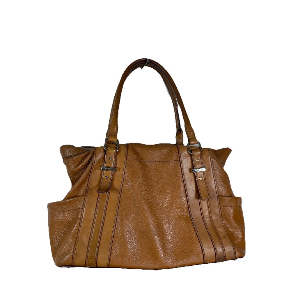 Kate Spade Cognac Tan Leather Satchel Bag